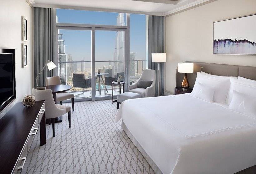 带观景的豪华间, Address Dubai Mall