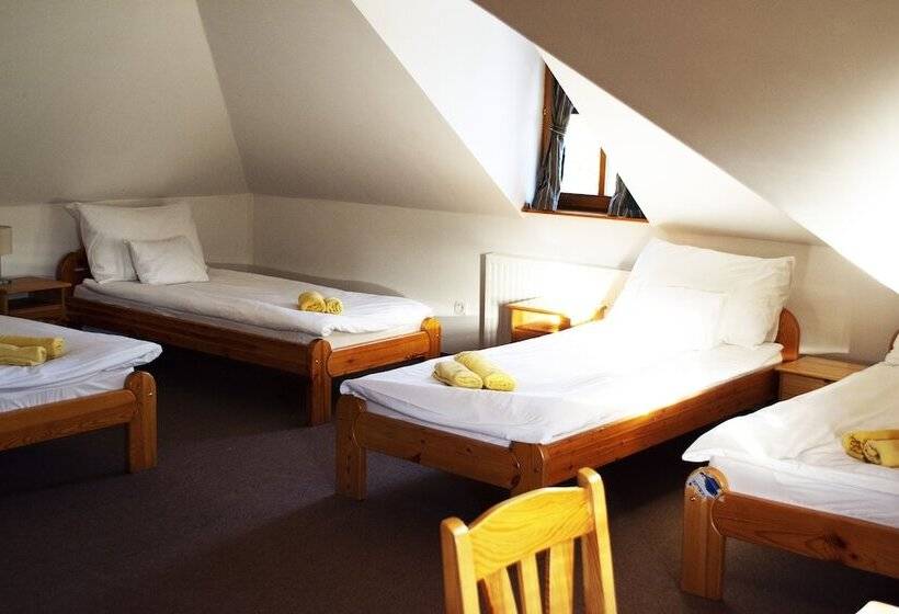 חדר לארבעה סטנדרטי עם נוף לגינה, Grand Slam Park Inn