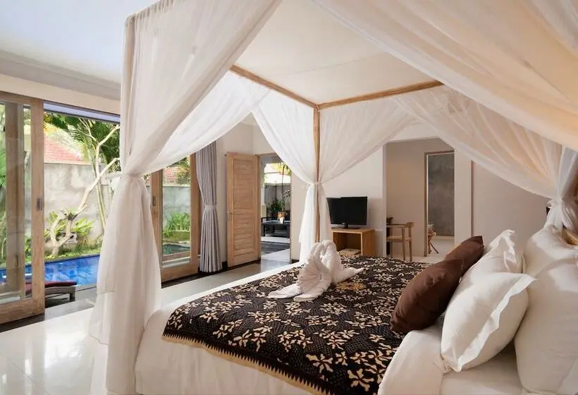 プール付き１ベッドルームヴィラ, Freddies Villas Ubud Bali