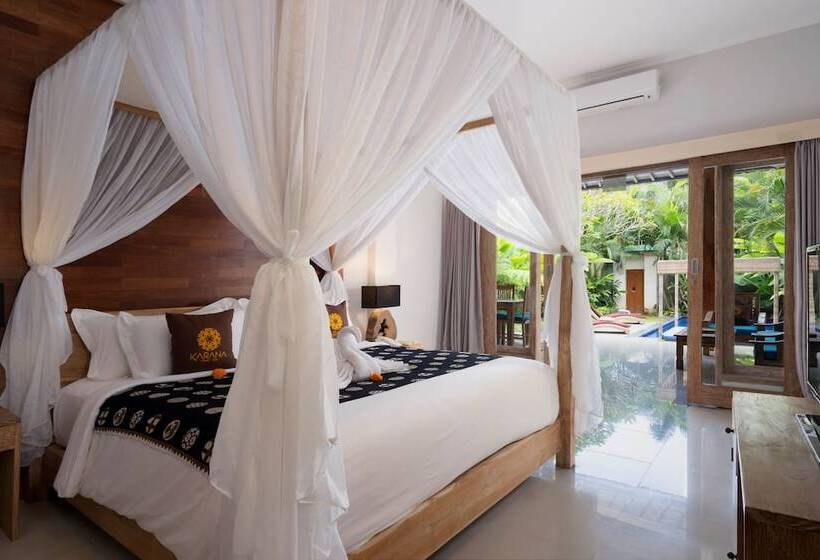 침실 2개 빌라, Freddies Villas Ubud Bali