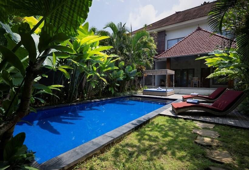 וילה בת 2 חדרי שינה, Freddies Villas Ubud Bali