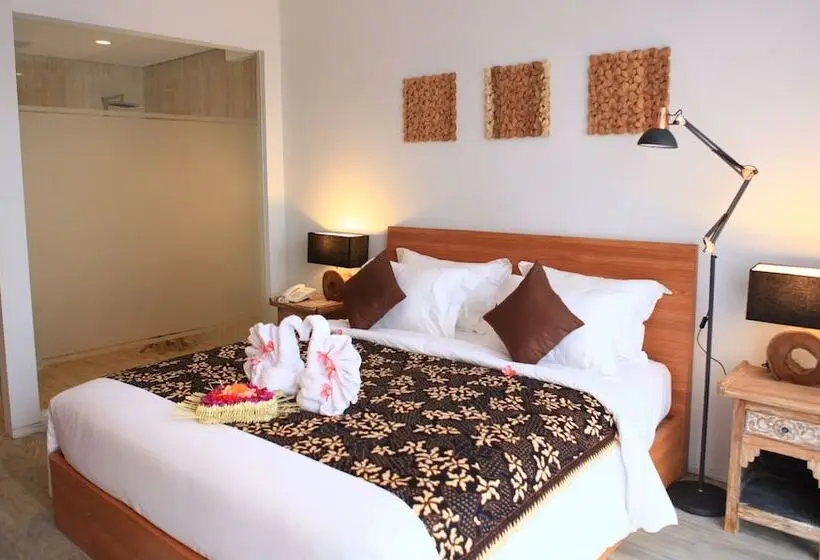 デラックスルーム, Freddies Villas Ubud Bali