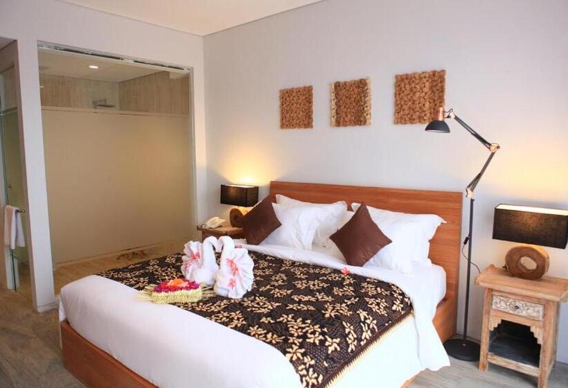 חדר דלוקס, Freddies Villas Ubud Bali