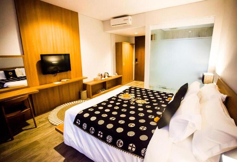 Номер Deluxe, Freddies Villas Ubud Bali