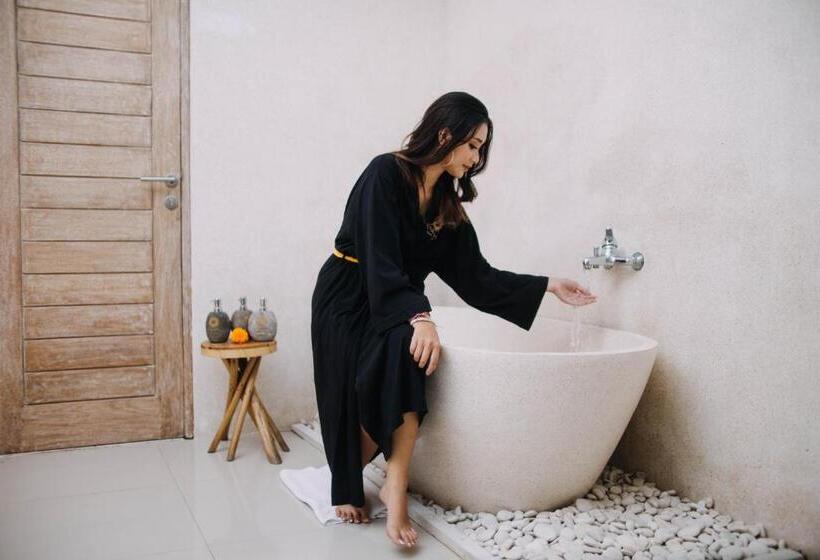 빌라 1 베드룸 - 수영장, Freddies Villas Ubud Bali
