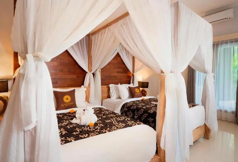 ツーベッドルーム　ヴィラ, Freddies Villas Ubud Bali