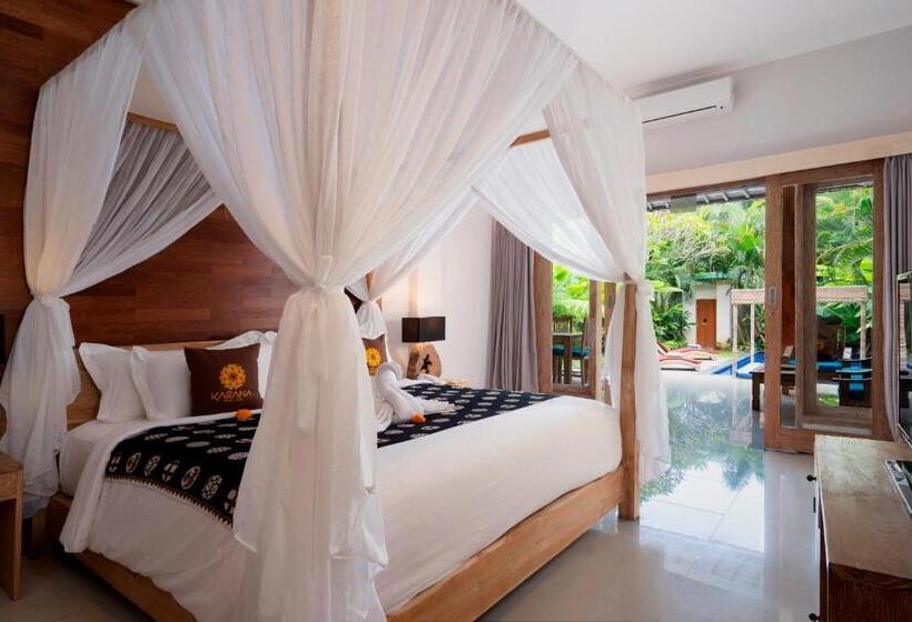 וילה בת 2 חדרי שינה, Freddies Villas Ubud Bali