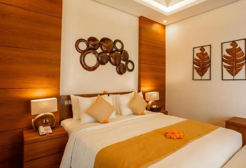 デラックスビラの１ベッドルーム, Freddies Villas Ubud Bali