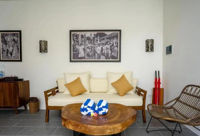 デラックスビラの１ベッドルーム, Freddies Villas Ubud Bali