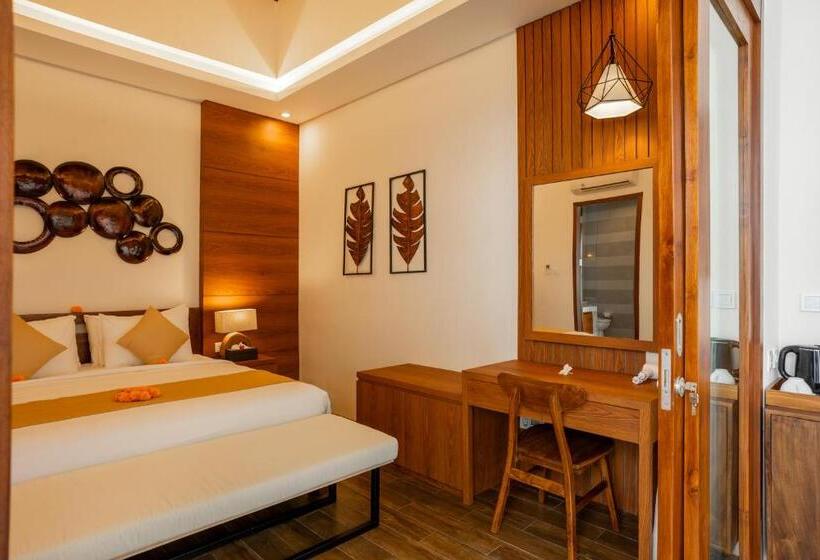 וילה דלוקס חדר שינה 1, Freddies Villas Ubud Bali