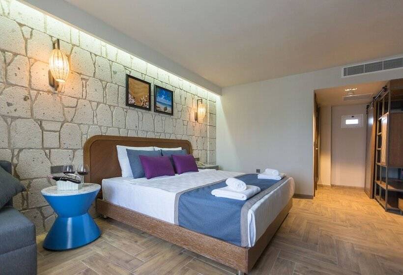 חדר דלוקס נוף לגינה, Risus Beach Resort