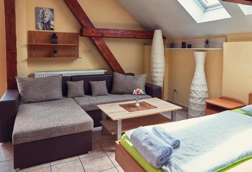 شقة غرفة واحدة مزودة بتراس, Penzión Fox