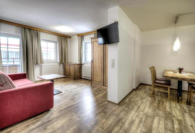 דירת חדר, Appartement & Suiten Hotel Glöcknerin