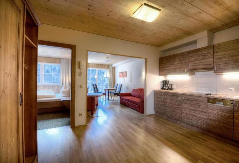 דירת חדר, Appartement & Suiten Hotel Glöcknerin