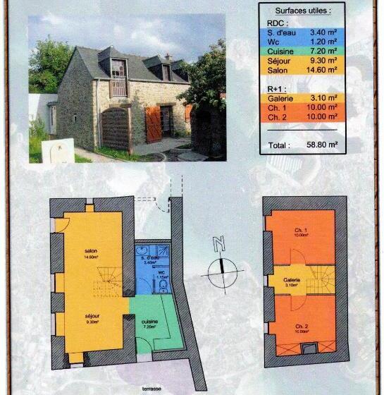 بنجلو قياسى, Gites De La Cote D'emeraude