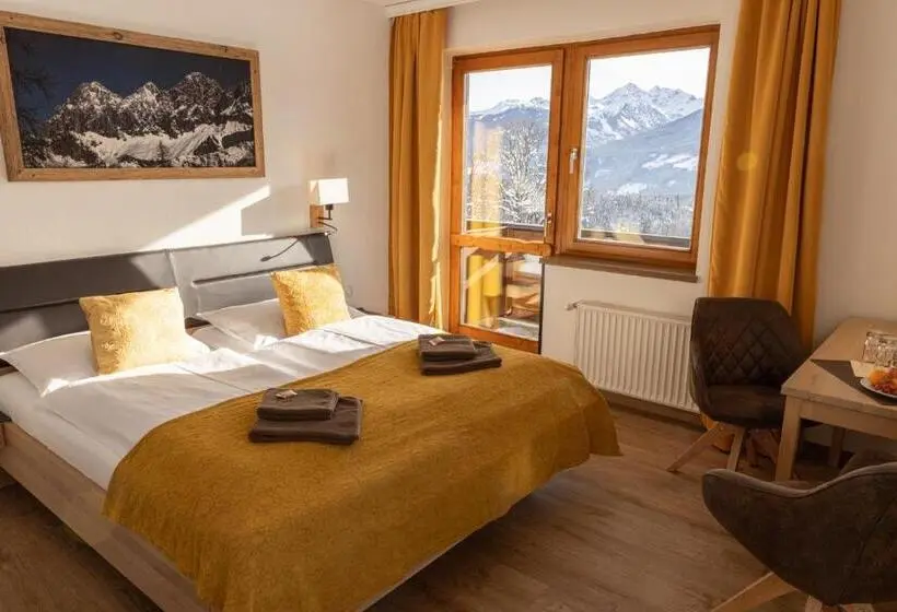 Habitació Estàndard Vista Jardí, Pension Dachsteinhof