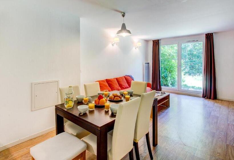 דירת דופלקס בת חדר שינה 1, Vacanceole  Residence Les Balcons D Aix