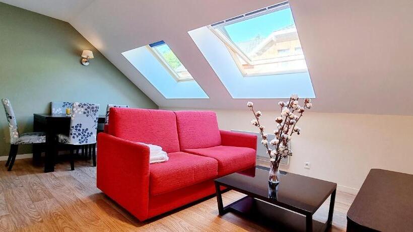 דירת פנטהאוז 1 חדרי שינה, Vacanceole  Residence Les Balcons D Aix