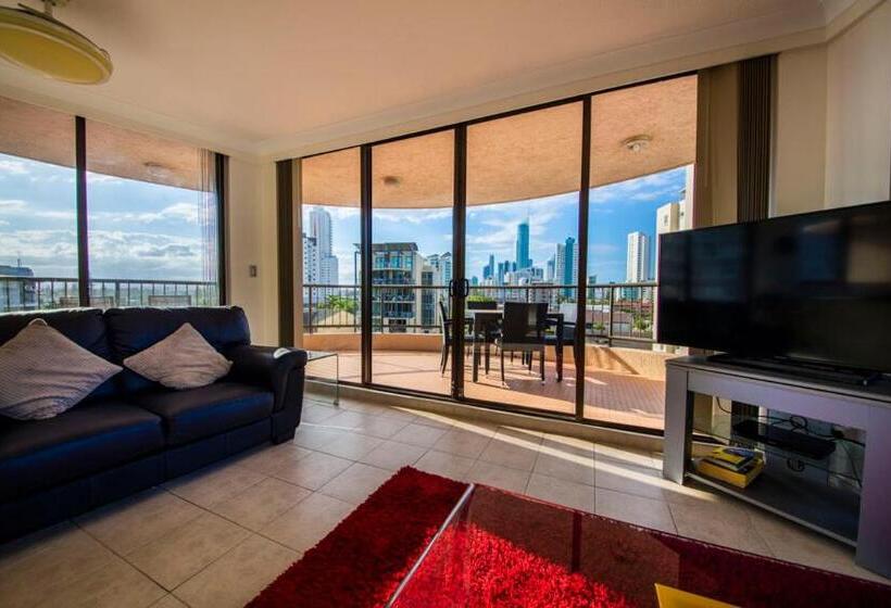 Апартаменты Deluxe 2 Спальни Вид на Море, Warringa Surf Holiday Apartments