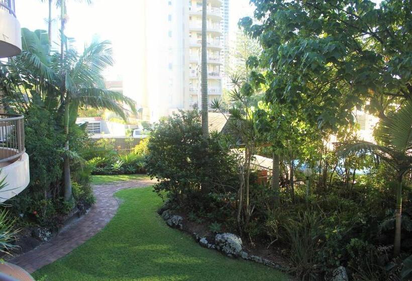 Апартаменты 1 Спальня Вид на Сад, Warringa Surf Holiday Apartments