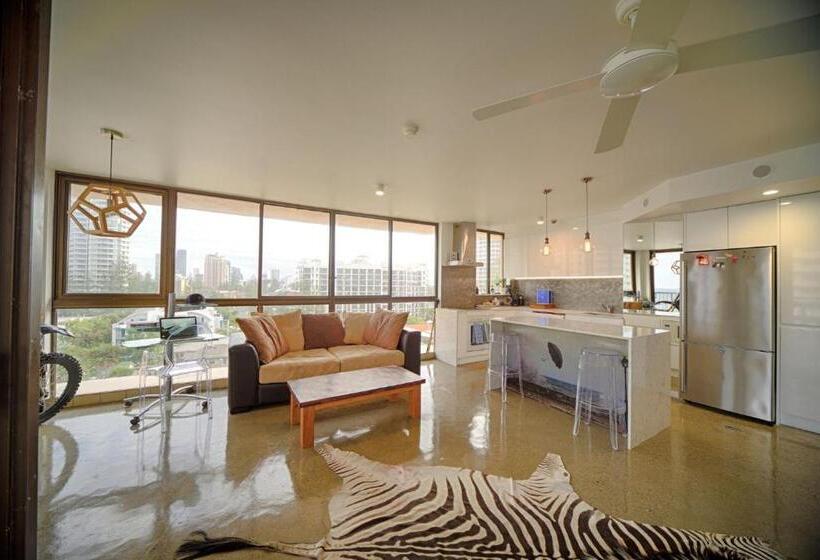 Апартаменты Deluxe 1 Спальня Вид на Море, Warringa Surf Holiday Apartments