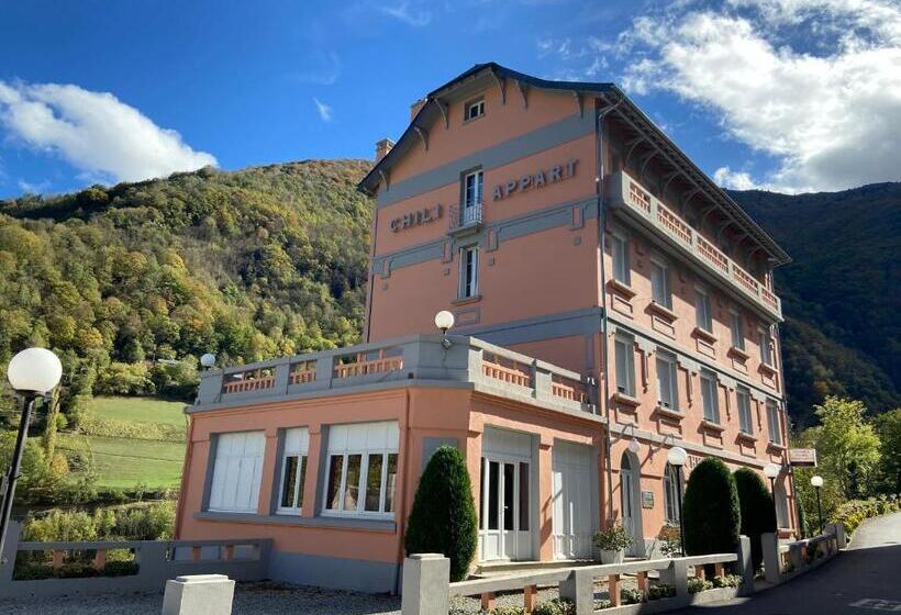 家族用アパートメント, Appart Le Chili  Quartier Thermal  Lit Fait