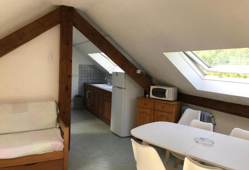 景色の見える一ベッドルームアパートメント, Appart Le Chili  Quartier Thermal  Lit Fait