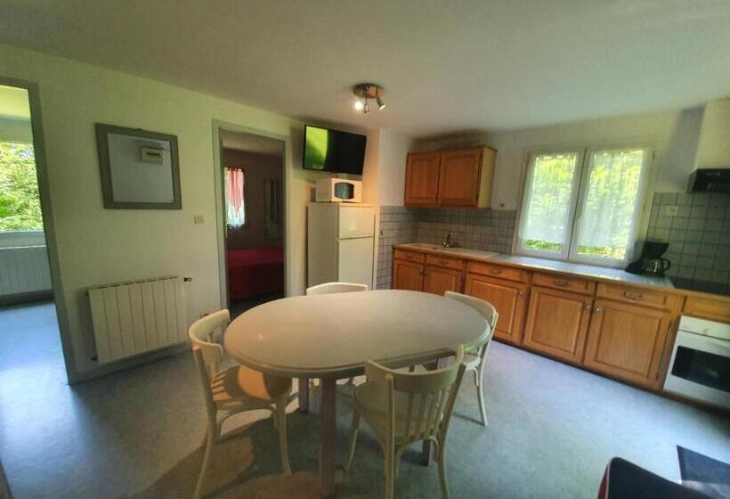 シャレー1寝室, Appart Le Chili  Quartier Thermal  Lit Fait