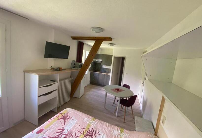 Студия Стандарт, Appart Le Chili  Quartier Thermal  Lit Fait