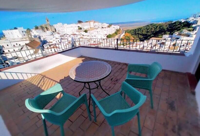 شقة غرفة واحدة مزودة بتراس, El Cobijo De Vejer