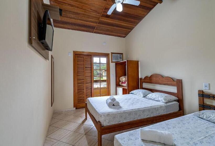 Quarto Triplo Estandar, Pousada Cabeça Do Indio   Trindade