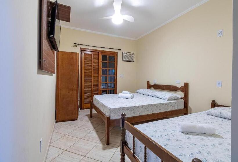 Quarto Triplo Estandar, Pousada Cabeça Do Indio   Trindade