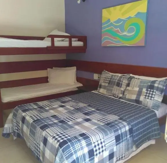 スタンダード4人部屋, Pousada Praia D'azul