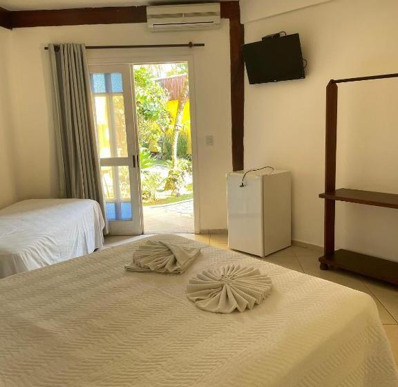 اتاق استاندارد چهار تخته, Pousada Bonns Ventos