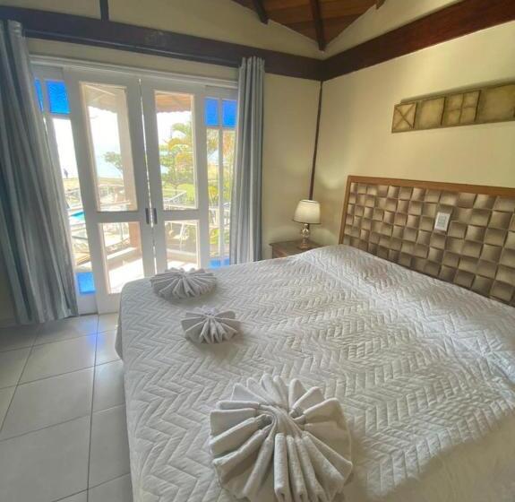 اتاق لوکس با بالکن و چشمانداز دریا, Pousada Bonns Ventos