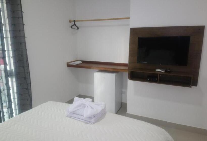 اتاق سه نفره دلوکس با چشمانداز دریا, Pousada Bonns Ventos