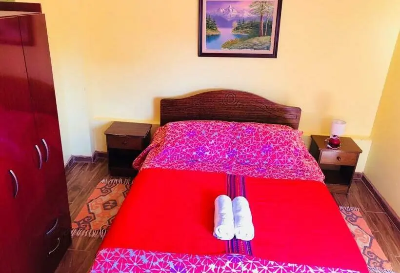 اتاق استاندارد با سرویس بهداشتی مشترک, Hostal Intipara