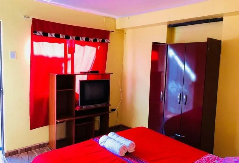 اتاق استاندارد با سرویس بهداشتی مشترک, Hostal Intipara