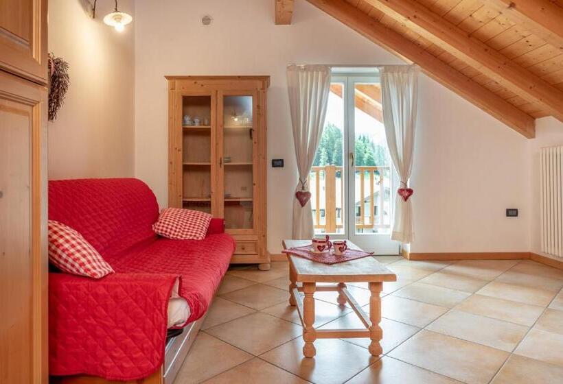 침실 1개 전망 아파트, Residence Stella