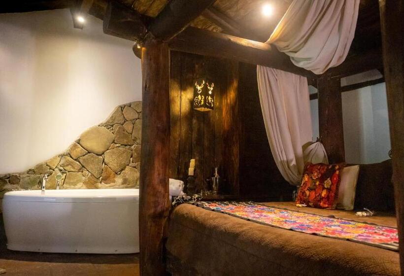 キングサイズベッドのスイートルーム, Hacienda Hostería Dos Chorreras