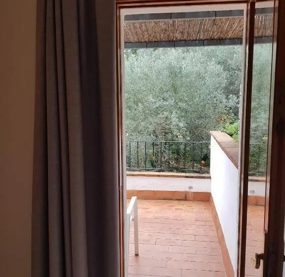 Standardzimmer mit Terrasse, Hostal Ondina
