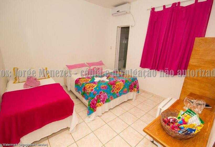 חדר בסיסי לשלושה, Pousada Verdes Mares