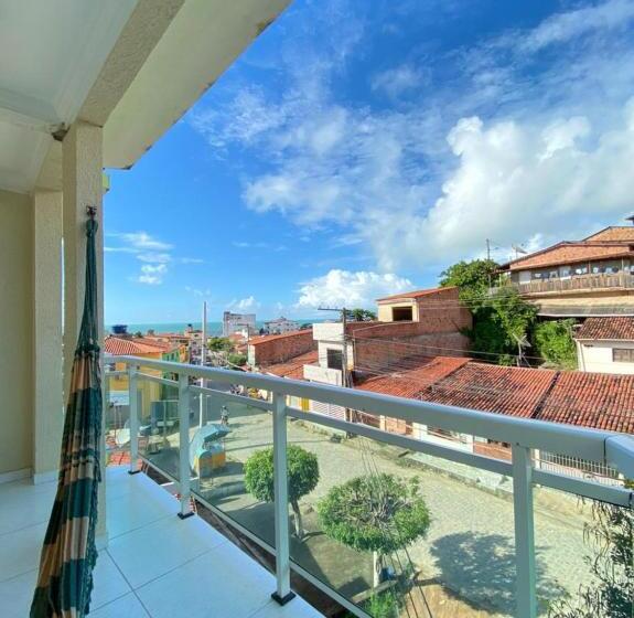 דירה בת חדר שינה 1 עם מרפסת, Pousada Verdes Mares