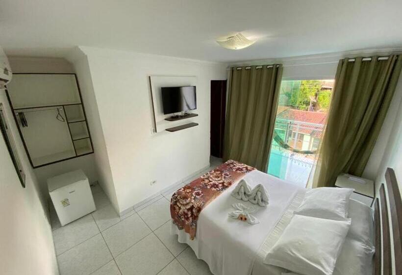 דירה בת חדר שינה 1 עם מרפסת, Pousada Verdes Mares