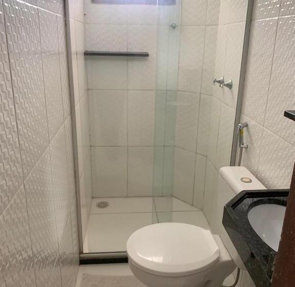 חדר לארבעה סטנדרטי עם מרפסת, Pousada Verdes Mares