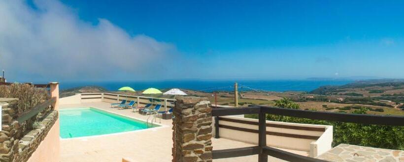 חדר סטנדרט נוף לים, Agriturismo Finagliosu