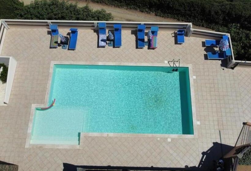 חדר סטנדרט נוף לים, Agriturismo Finagliosu