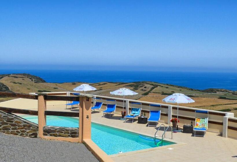 חדר סטנדרט נוף לים, Agriturismo Finagliosu