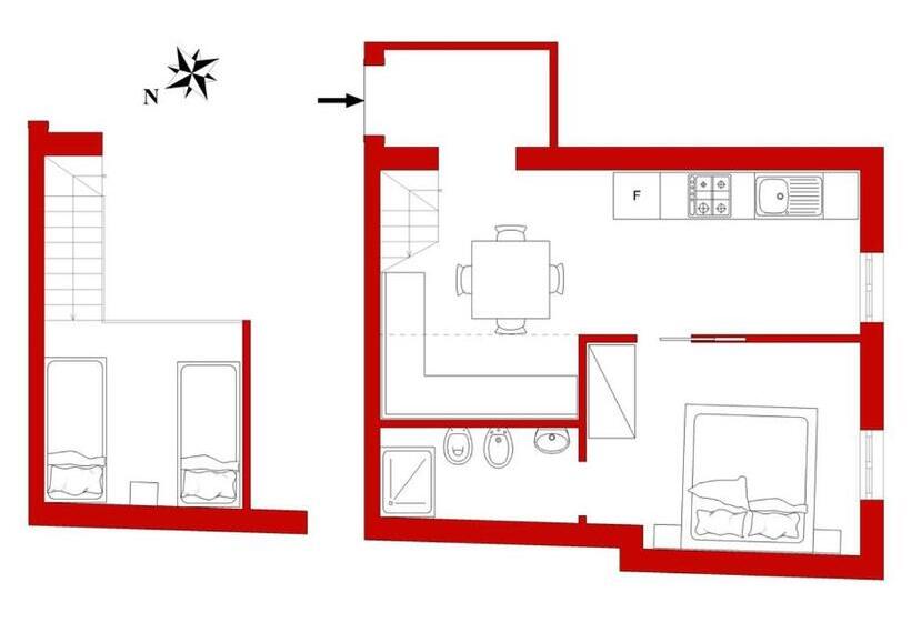 침실 1개 아파트, Agriturismo Il Vecchio Mandorlo