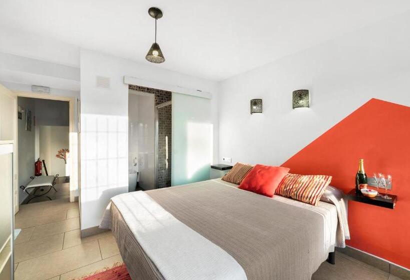 غرفة قياسية مزوَّدة بشُرفة, Boutique Hotel El Olivar